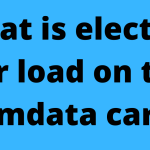 What is election per load on the comdata card?